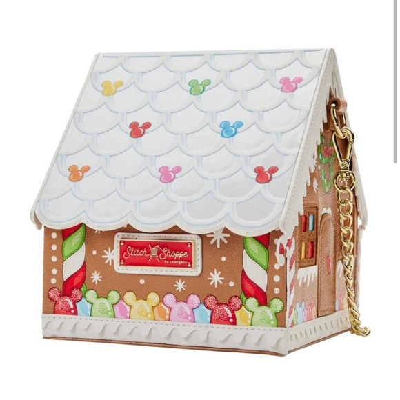 Loungefly Disney Gingerbread House Bag - Picture 3 of 7